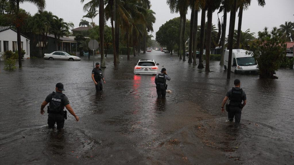 Es preocupante ver cómo las lluvias intensas están afectando a Florida
