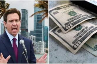 El gobernador de Florida, DeSantis, veta un estudio para la reforma del impuesto a la propiedad.