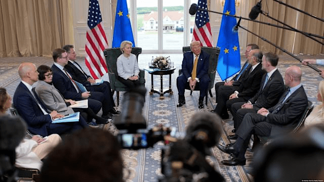 La Casa Blanca anuncia un acuerdo comercial con la UE