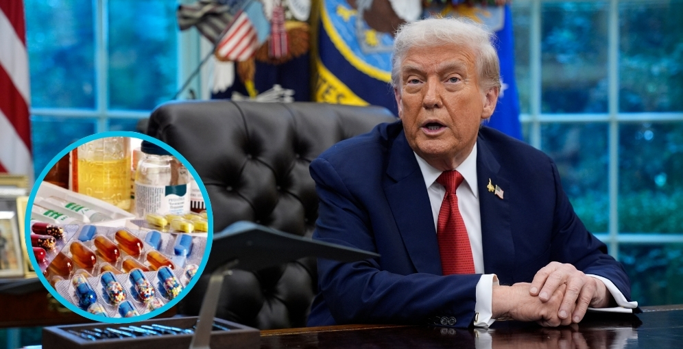 Trump anuncia aranceles del 100% a los medicamentos importados