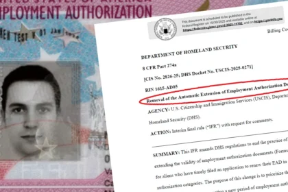 USCIS cancela la extensión automática de permiso de trabajo