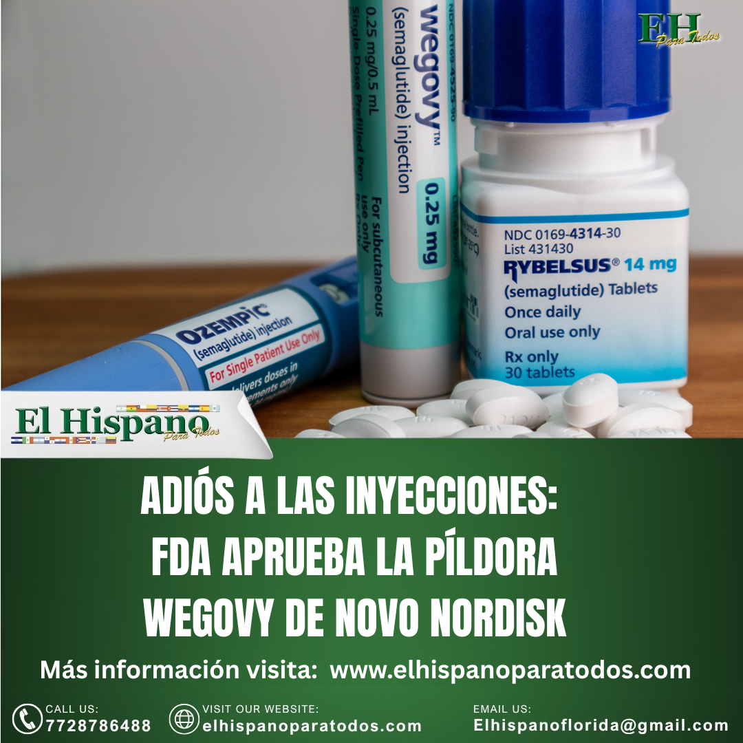 Nueva píldora de semaglutida de Novo Nordisk aprobada por la FDA