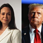 : Reunión entre Donald Trump y María Corina Machado en la Casa Blanca enero 2026.