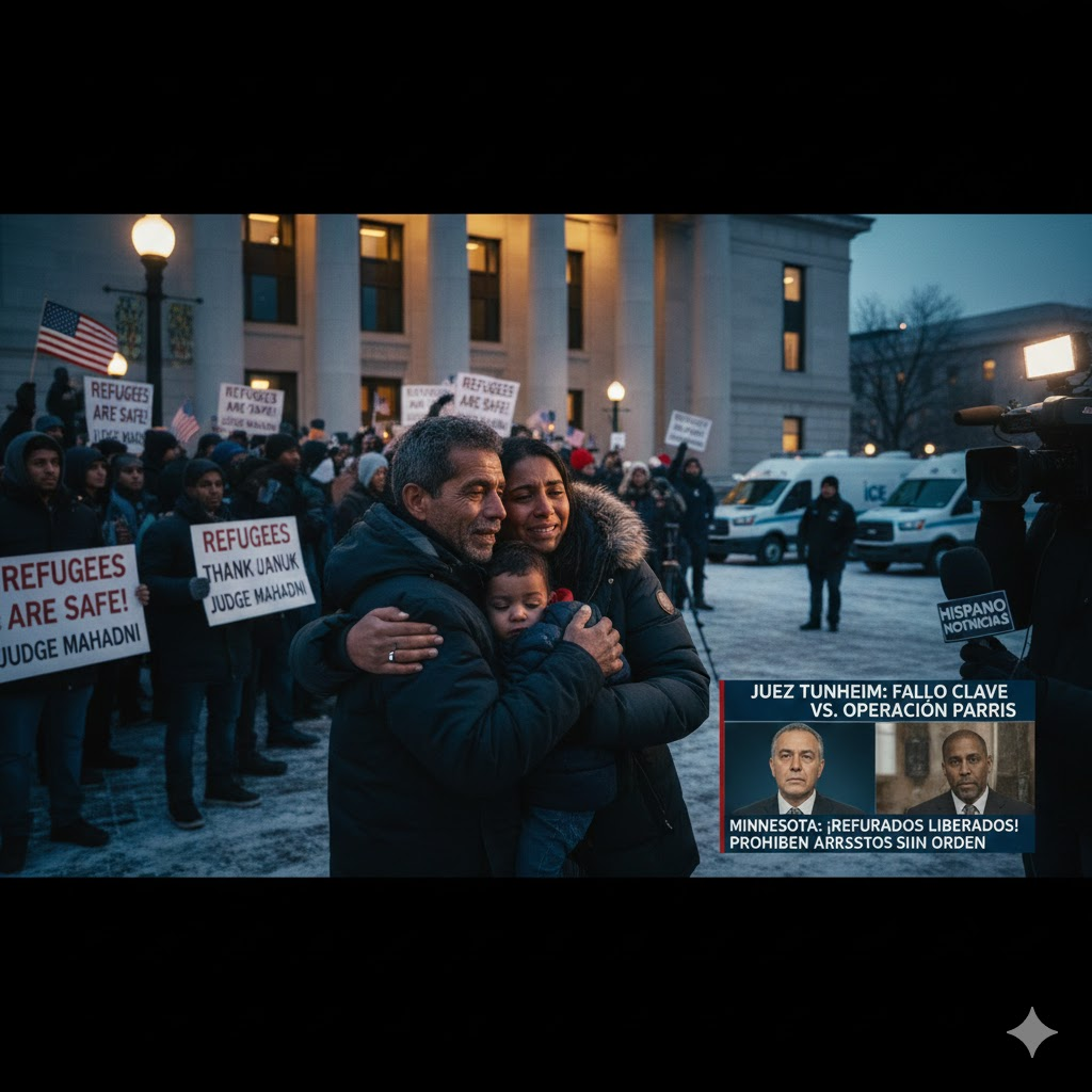 Juez frena la "Operación PARRIS" en Minnesota: ¿Qué significa para los refugiados y quiénes deben ser liberados?