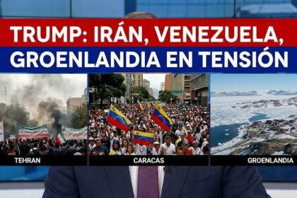 Trump: Irán, Venezuela, Groenlandia en Tensión