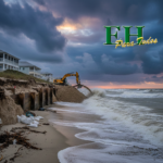 Erosión severa en Hutchinson Island amenazando casas e infraestructura en 2026.