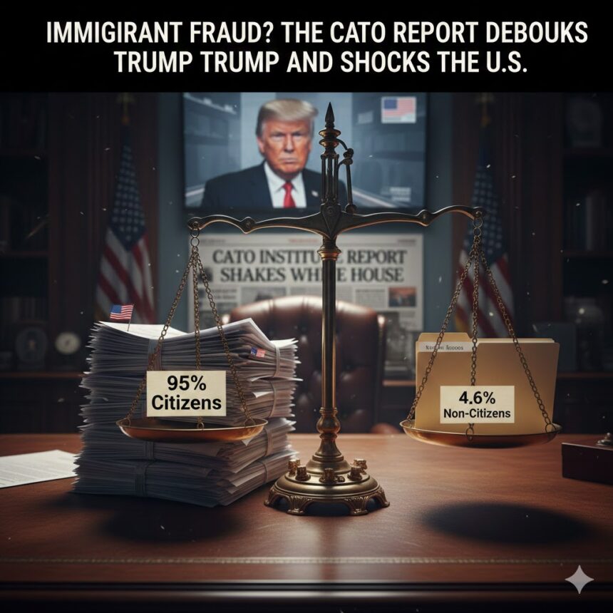 Fraude masivo Inmigrante. El Informe de Cato que Desmiente a Trump y Sacude a EE.UU.