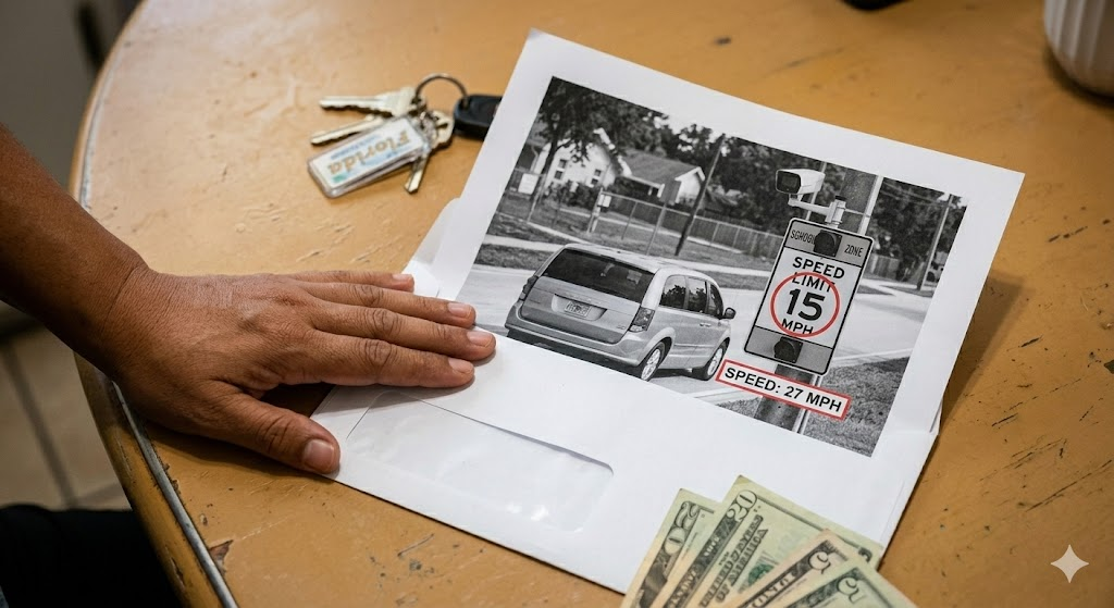 ¡Cuidado al Volante! La Verdad sobre las Multas de $100 en Zonas Escolares de Florida (Luces Apagadas, Multas Activas)