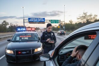 ¡Cuidado al Volante! Nuevas Multas en EE. UU. de $1,500 y Cárcel: Lo que Debes Saber en 2026