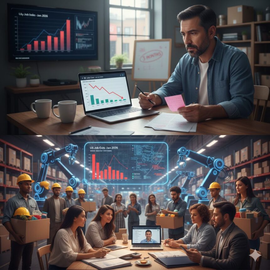 ¿Vuelve la crisis de 2009? Los despidos en EE.UU. baten récords en enero y encienden las alarmas