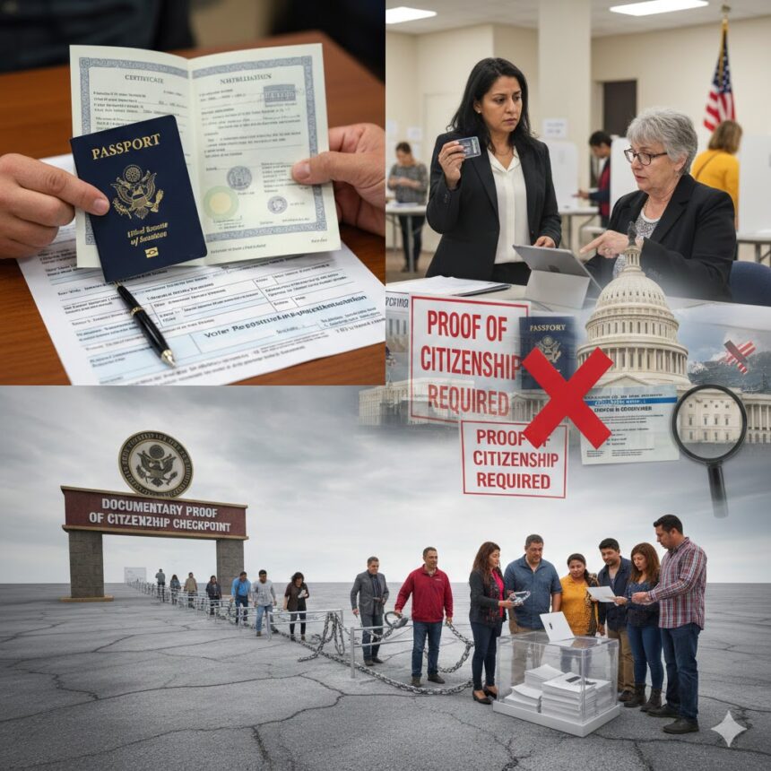 ¿Adiós al voto sin pasaporte? [La verdad sobre la nueva ley de ciudadanía para votar]