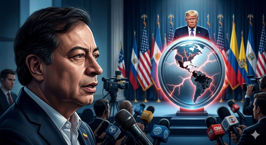 Petro estalla contra Trump por excluir a Colombia de la nueva alianza antinarco