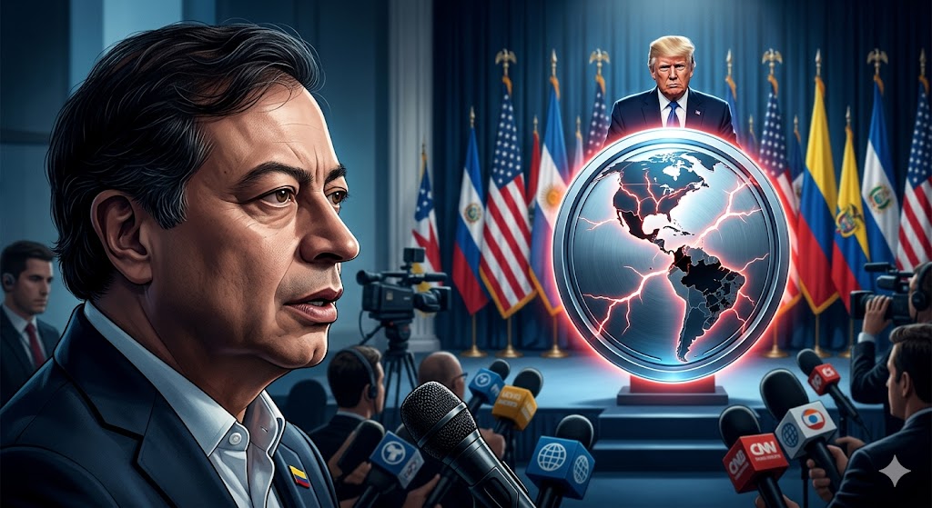 Petro estalla contra Trump por excluir a Colombia de la nueva alianza antinarco