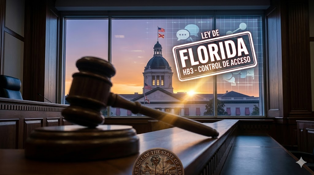 ¿Adiós a TikTok e Instagram? Florida avanza en la ley que prohíbe redes sociales a menores