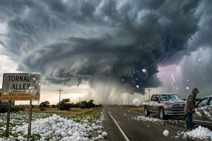 5 Días de Tornados y Granizo Gigante Amenazan a 6 Estados