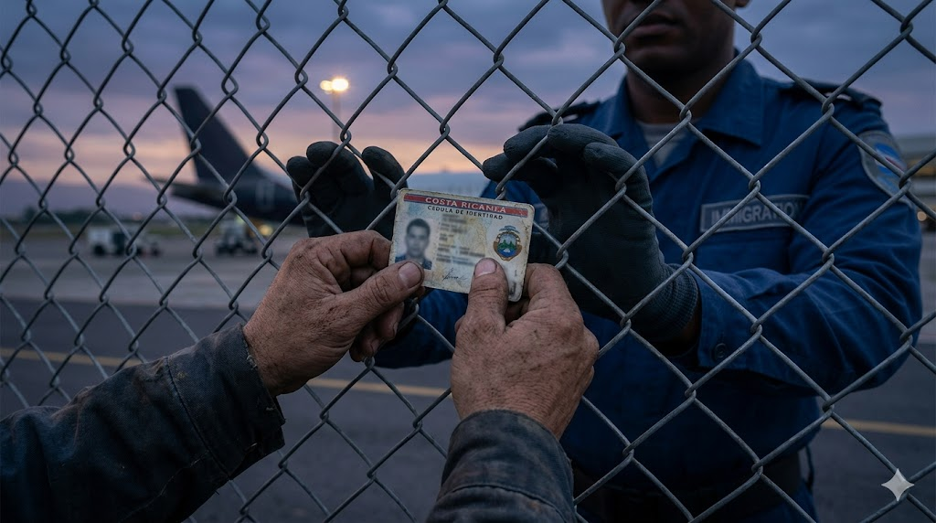 Todo sobre el vuelo de deportación de EE.UU. a Costa Rica