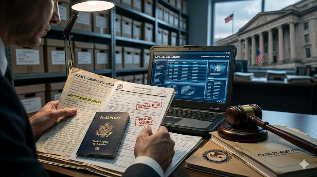 Ciudadanía en la Mira: El Plan del DOJ para Revocar Naturalizaciones por Fraude [Guía de Riesgos]