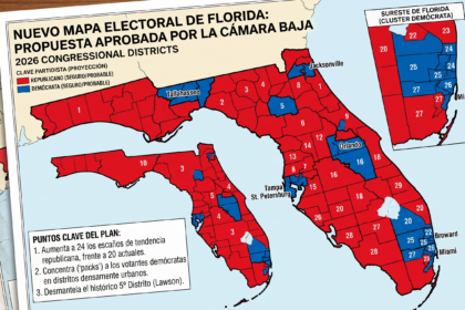 El nuevo mapa tiene como objetivo otorgar a los republicanos el control de 24 de los 28 distritos del estado para la Cámara de Representantes.