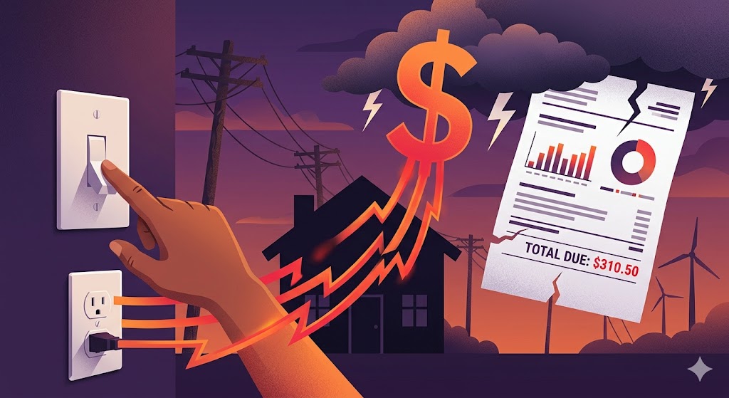 ¿Por qué sube mi recibo de luz si no gasto más? La verdad oculta tras las tarifas en EE.UU.