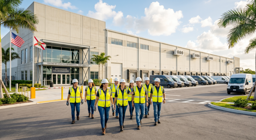 Nuevo Almacén de Amazon en Fort Pierce