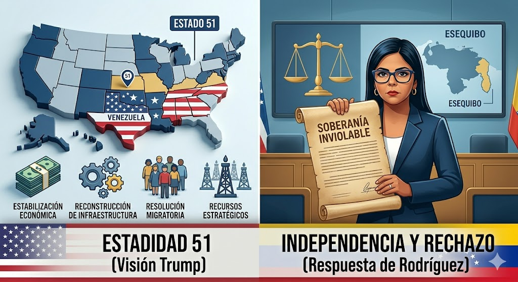 ¿Venezuela como el Estado 51? La explosiva propuesta de Trump que sacude al continente