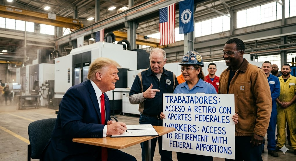 ¿Dinero "gratis" para tu vejez? La verdad sobre el nuevo plan de retiro federal de Trump