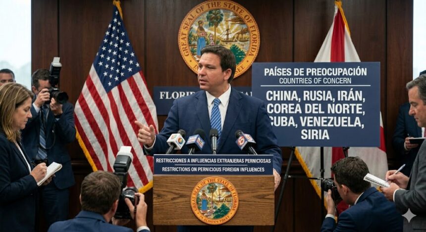 ¿Adiós a la inversión extranjera? La verdad sobre la nueva ley de DeSantis en Florida