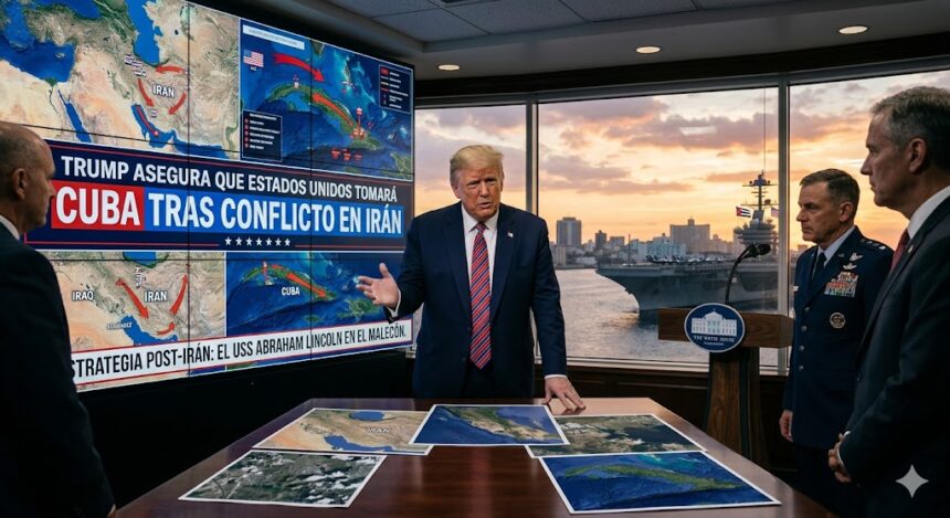 ¿Invasión o rendición? Trump amenaza con "tomar el control" de Cuba tras Irán