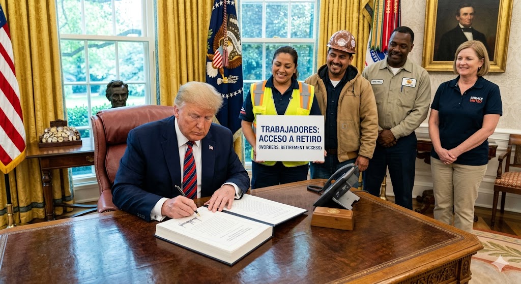 ¿Dinero "gratis" para tu vejez? La verdad sobre el nuevo plan de retiro federal de Trump