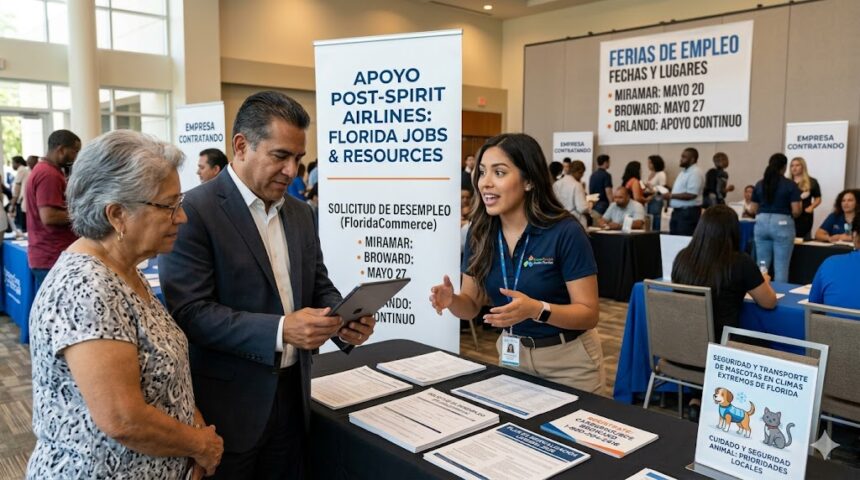 Spirit Airlines Cierra: Guía de Ferias de Empleo y Ayuda en Florida
