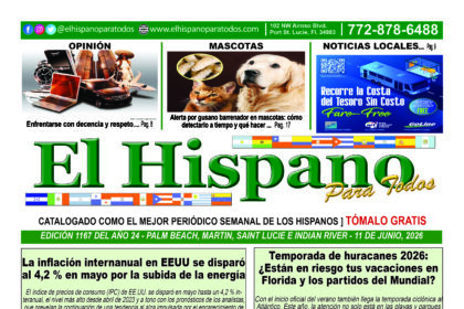 Portada Edición Junio 11, 2026 El Hispano para todos