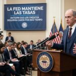 La Reserva Federal (Fed) confirmó su decisión de mantener las tasas de interés sin cambios en el rango del 3,50% al 3,75%.