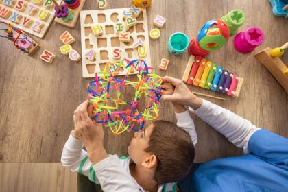 Sesión de terapia infantil sensorial. Source: Dusan Stankovic / Getty Images