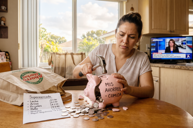 1 de cada 5 personas está usando sus ahorros para comprar comida en el supermercado