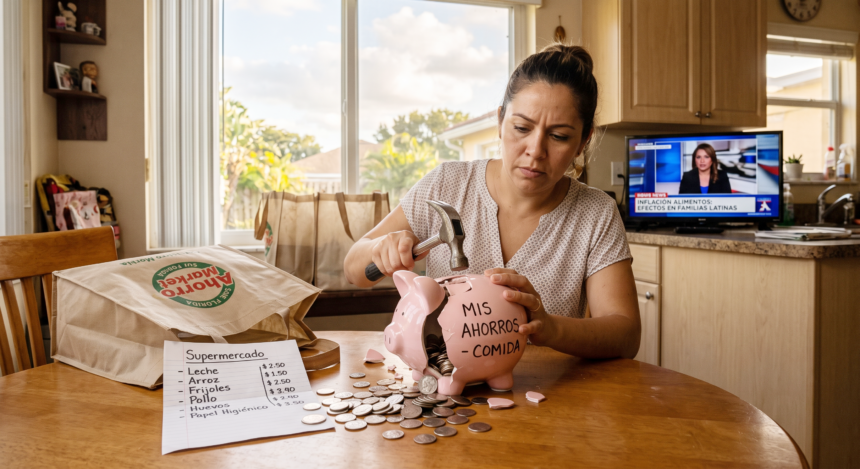 1 de cada 5 personas está usando sus ahorros para comprar comida en el supermercado