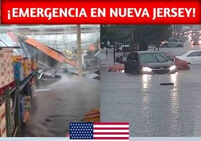 Nueva York y New Jersey bajo el agua: El mapa del caos y qué hacer