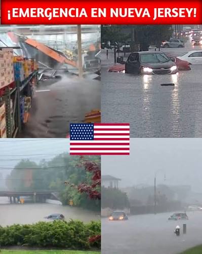 Nueva York y New Jersey bajo el agua: El mapa del caos y qué hacer