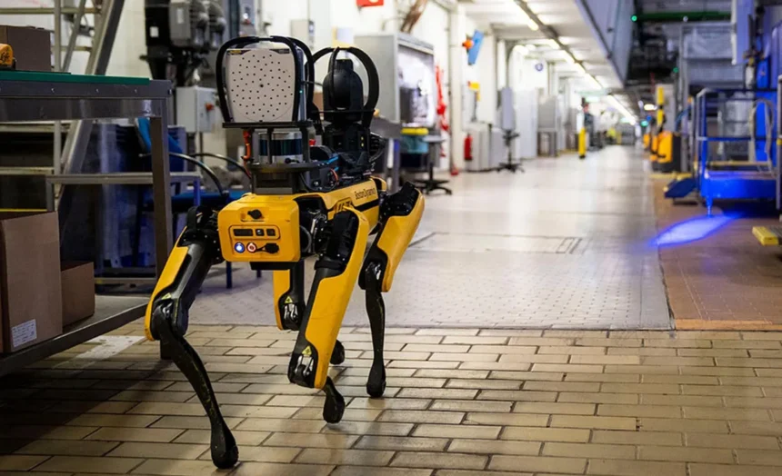 Patrullaje futurista: ICE proyecta usar perros robot en la frontera