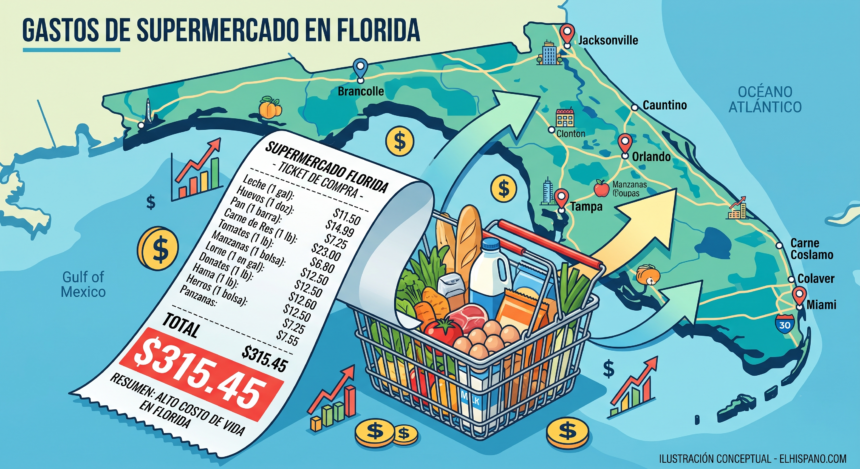 Florida: Entre los estados con el costo de vida más alto de EE. UU.