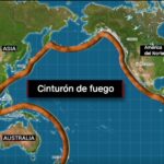 El arco compuesto por 40.000 kilómetros en el océano Pacífico es el área donde más ocurren terremotos.