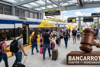 La matriz de Brightline Florida se ampara en el Capítulo 11 por una deuda de $2.5 mil millones.